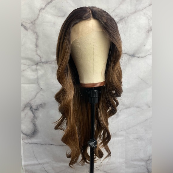 Ombre Brown Lace Wig - Picture 1 of 7